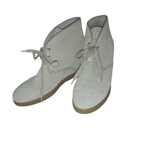 Gray PRADA size 8 booties